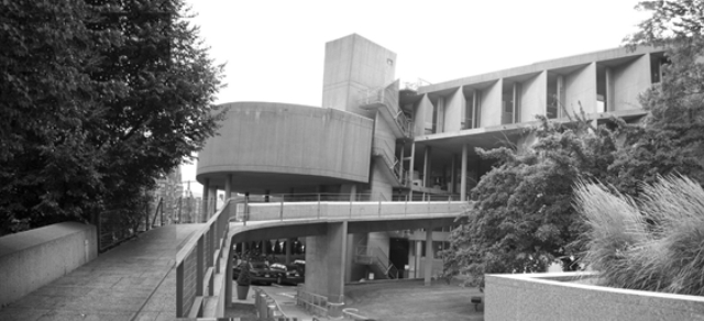 Figure 4: Photo of the Carpenter Center for the Visual Arts building, Harvard University, Boston. Architect Le Corbusier, 1959-62. Source: author, 2009.